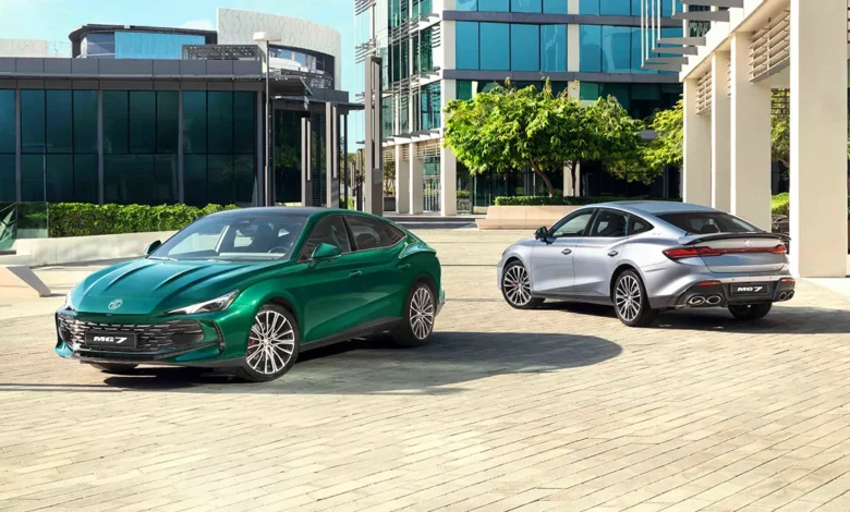 إم جي 7 2024 الجديدة في الشرق الأوسط.