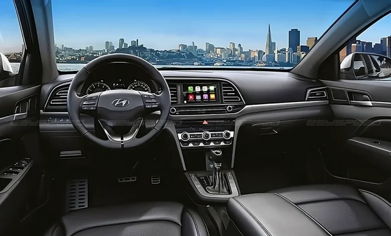 هيونداي إلنترا AD 2024 في مصر.