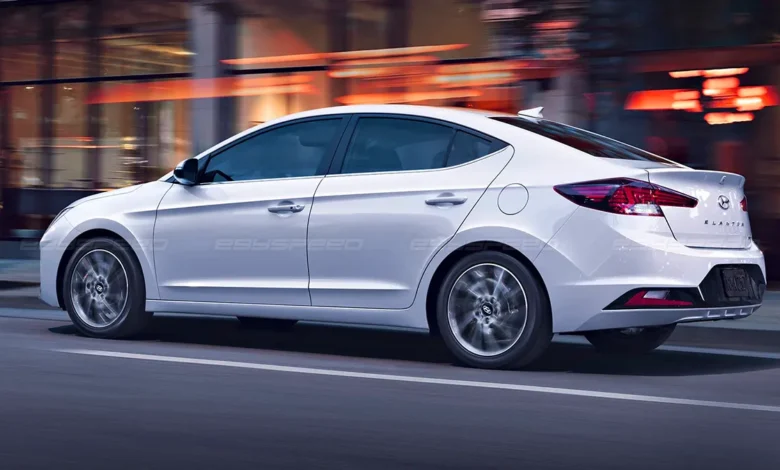 هيونداي إلنترا AD 2024 في مصر.