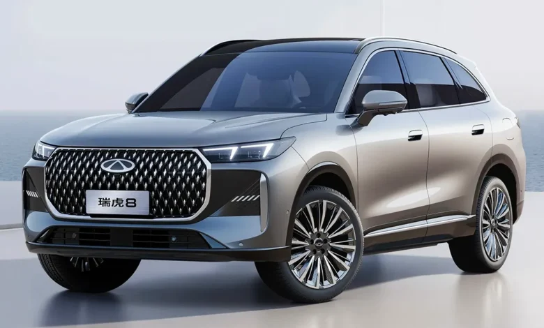 شيري تيجو 8 2026 الجديدة كلياً.