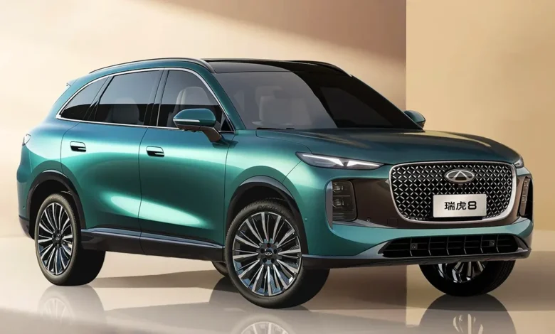 شيري تيجو 8 2026 الجديدة كلياً.