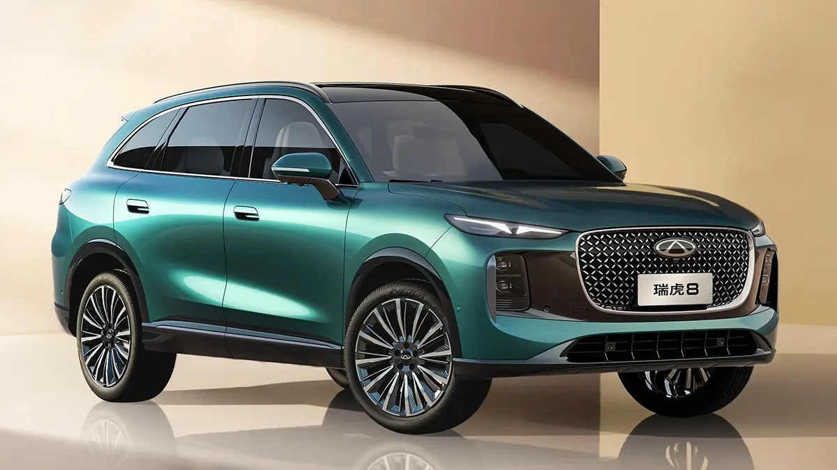 شيري تيجو 8 2026 الجديدة كلياً.