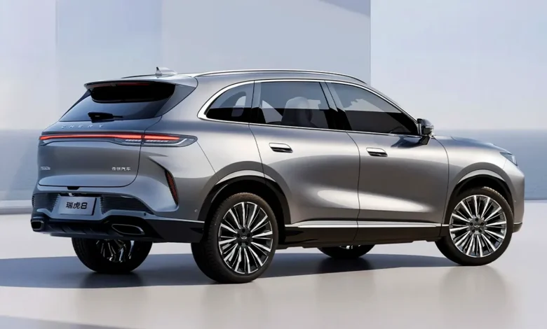 شيري تيجو 8 2026 الجديدة كلياً.