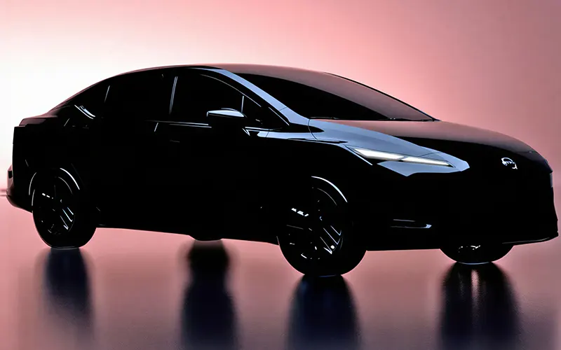 صورة تشويقية رسمية لنيسان صني 2027 الجديدة.