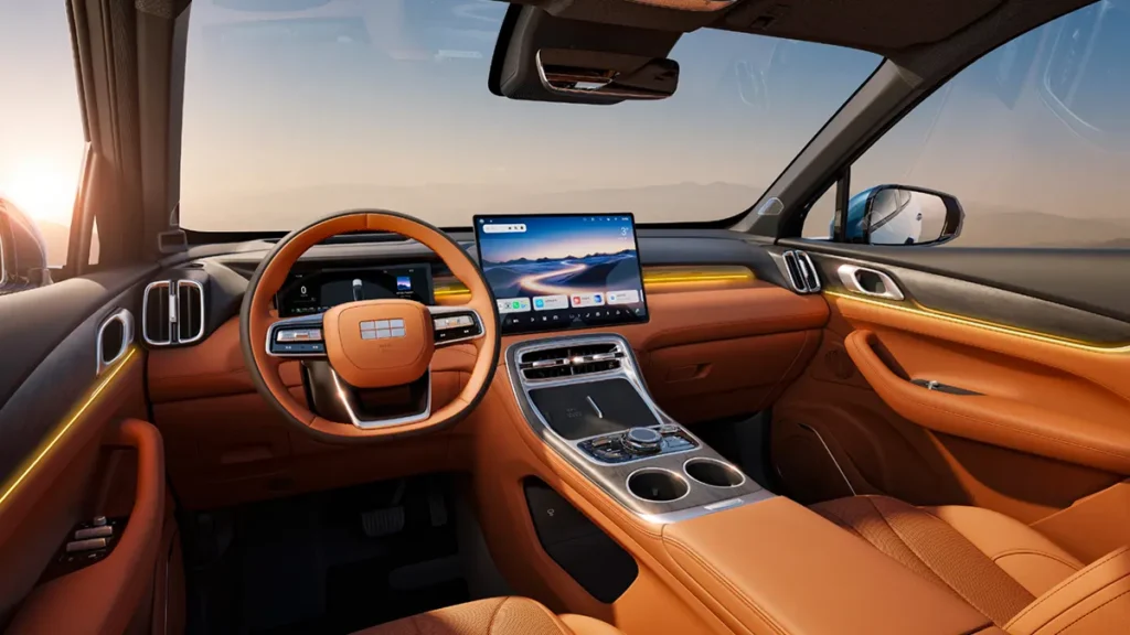 جيلي تُطلق جلاكسي M1 الهجينة رسميًا.