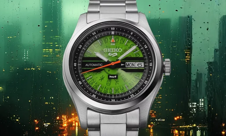 اطلاق ساعة SRPM09 من سلسلة سيكو 5 سبورتس.