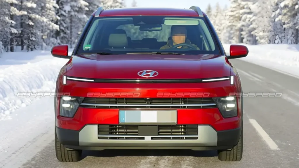 صور توقعية للنُسخة المجددة من هيونداي بايون 2027.