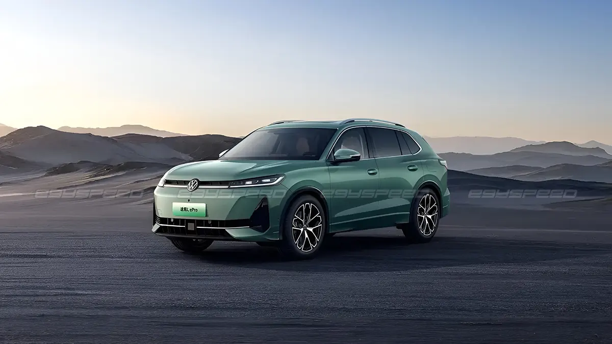 ظهور تفاصيل فولكس فاجن تايرون الهجينة الجديدة.