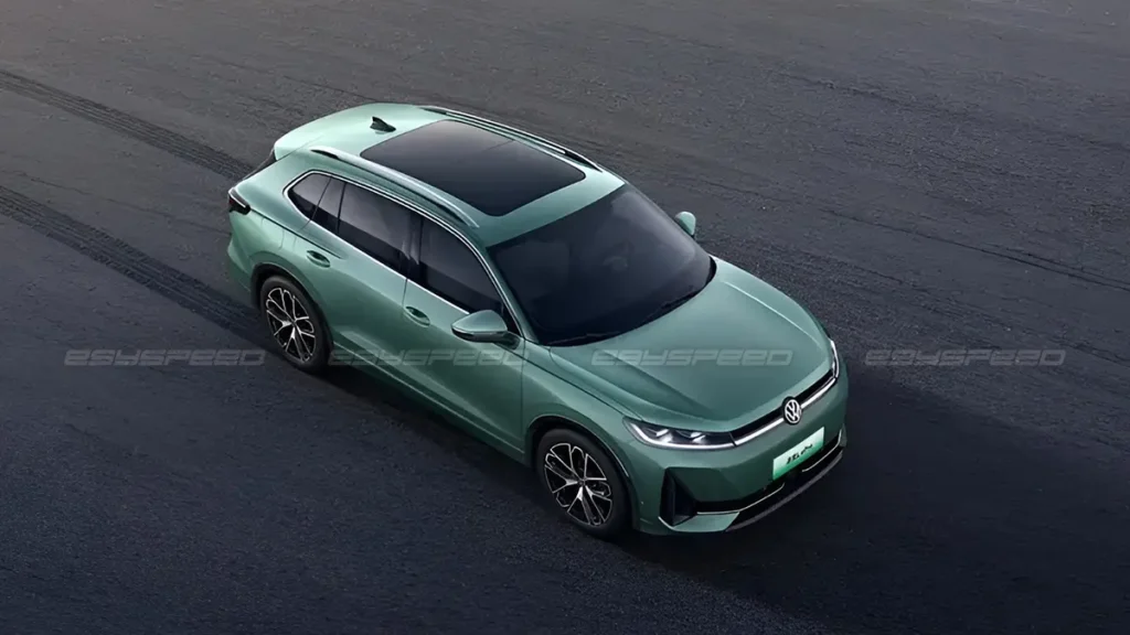 ظهور تفاصيل فولكس فاجن تايرون الهجينة الجديدة.