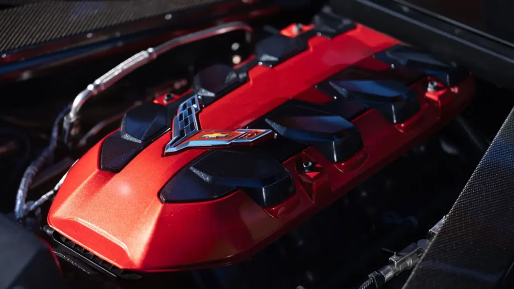 محرك طراز شيفرولية كورفيت جراند سبورت 2027.