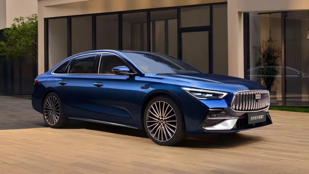 كشف الستار عن جيلي جلاكسي 7 الجديدة كليًا. 