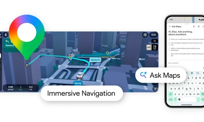 خاصية الملاحة الغامرة الجديدة في تطبيق جوجل مابس.