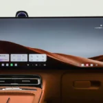 شاشة النظام الترفيهي الضخمة لطراز شيري تيجو 9 2027.