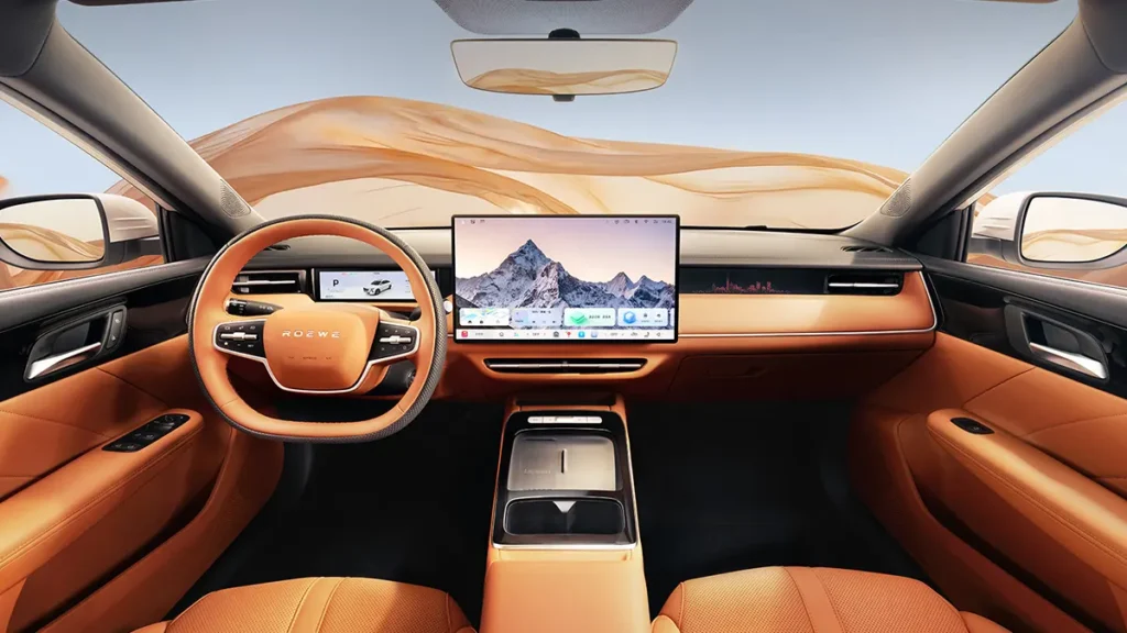 المقصورة الداخلية للجيل الجديد من رووي i6 2027.