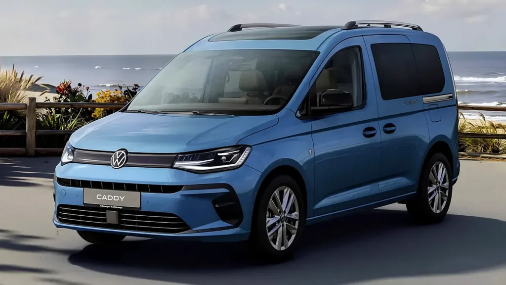 فئة كاليفورنيا من فولكس فاجن كادي 2027.