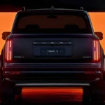 تصميم شيري تيجو X الخلفي.