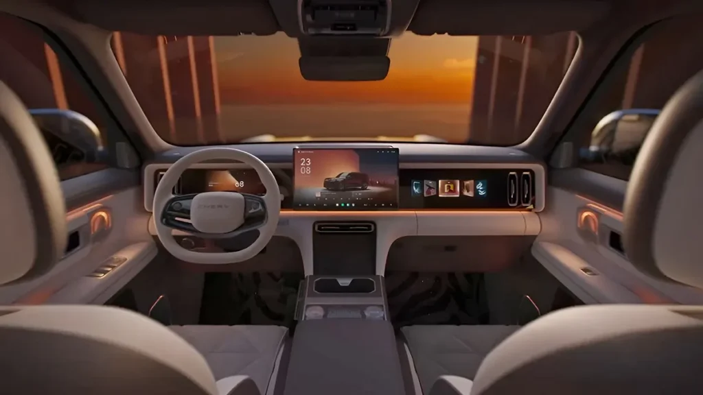 مقصورة طراز شيري تيجو X الجديد.