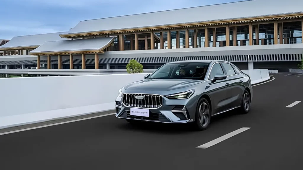 تصميم جيلي أمجراند i-HEV الجديدة.