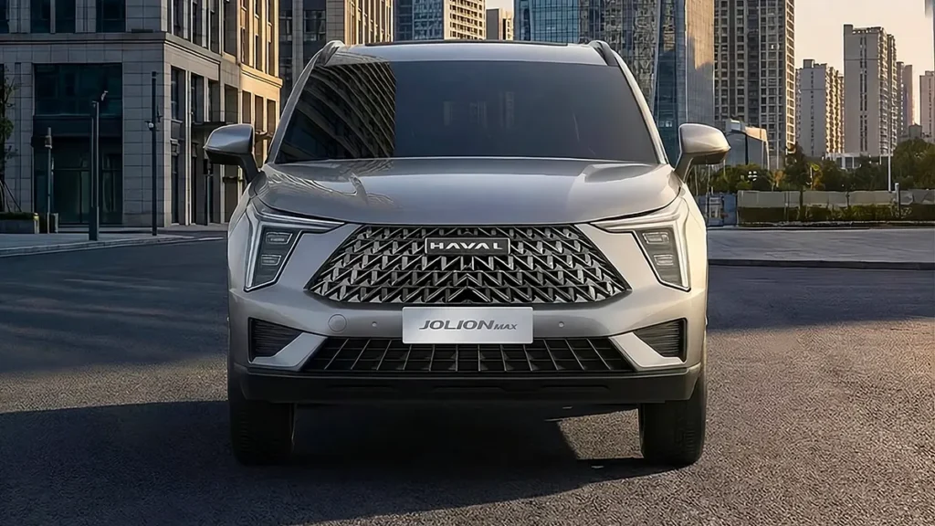 تصميم المقدمة الجديد لطراز هافال جوليون ماكس 2027.