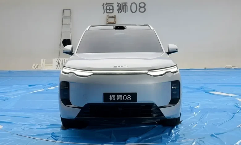 طراز BYD سيليون 08 2027 الجديد كلياً.