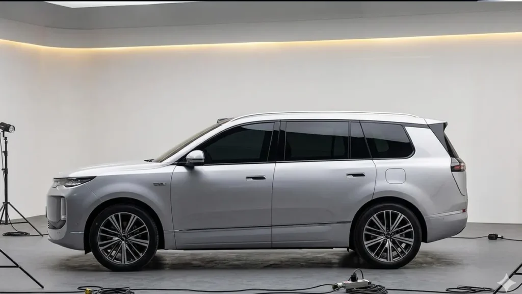 التصميم الجانبي لطراز BYD سيليون 08 2027 الجديد