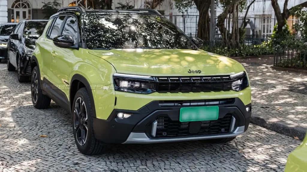 التصميم الأمامي المُحدث لطراز جيب أفنجر 2027.