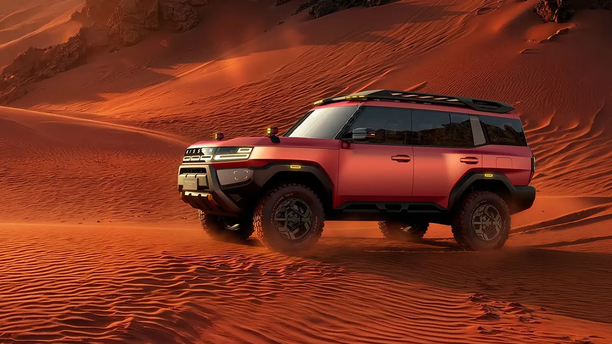 تصميم نيسان تيرانو PHEV الجديدة.