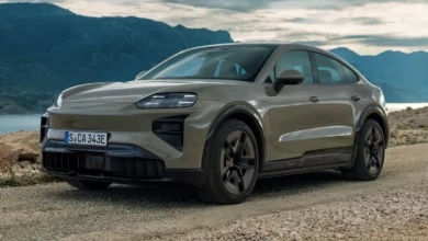 بورشه كايين كوبيه الكهربائية الجديدة.