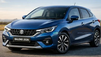 صورة توقعية لـ سوزوكي بالينو 2027 المجددة.