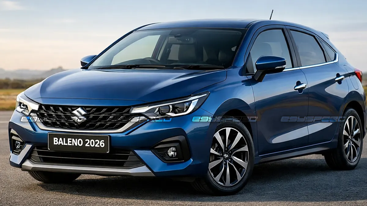 صورة توقعية لـ سوزوكي بالينو 2027 المجددة.