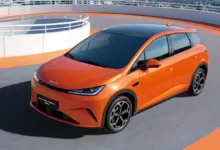سيارة BYD دولفين G الهاتشباك الهجينة الجديدة.