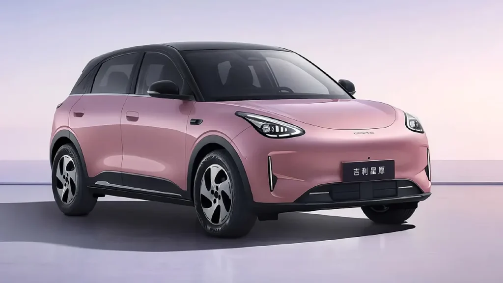 التصميم الخارجي لـ جيلي EX2 2027 الجديدة