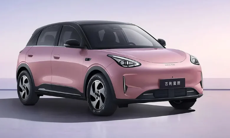 التصميم الخارجي لـ جيلي EX2 2027 الجديدة