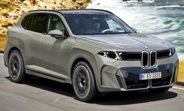 التصميم الأمامي للجيل الجديد من BMW X5 2027.