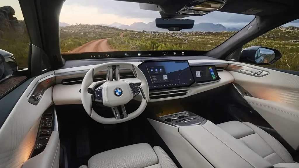 المقصورة الداخلية لطراز BMW X5 2027 الجديد كلياً.