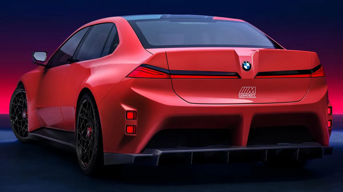 التصميم الخلفي BMW iM3 الجديدة كلياً.