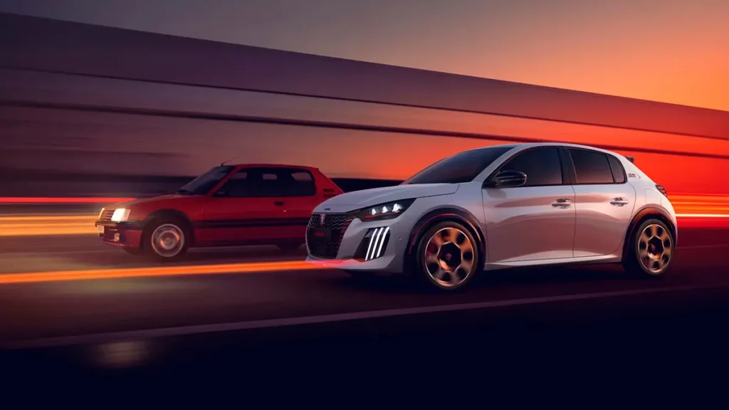 طراز بيجو e-208 GTi سيكون سليل طراز 205 GTi الأيقوني.