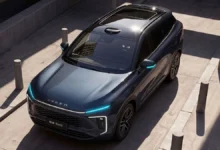 التصميم الأمامي المجدد لطراز أكسيد RX 2027 الجديد.