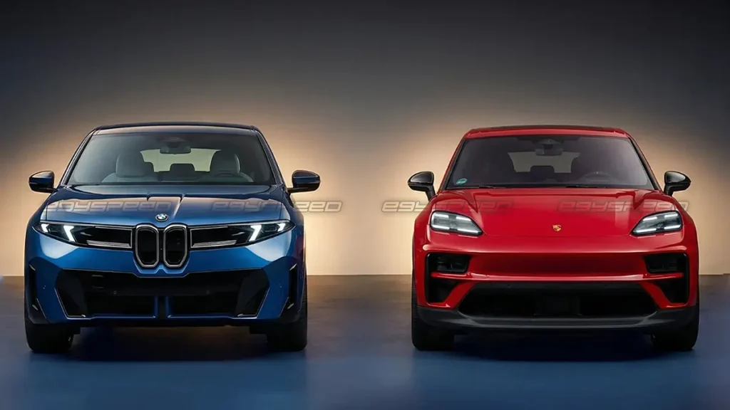 منافسة بورشه ماكان الكهربائية و BMW iX3