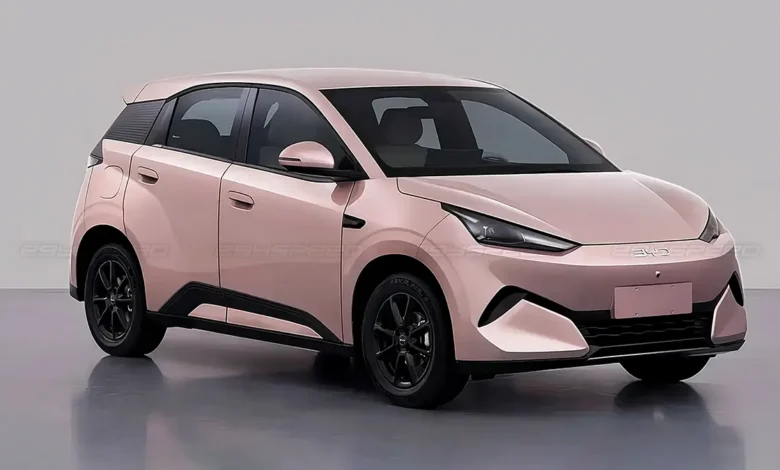 التصميم الجديد لطراز BYD دولفين سيرف 2027.