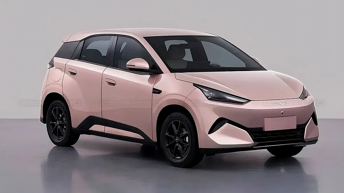التصميم الجديد لطراز BYD دولفين سيرف 2027.