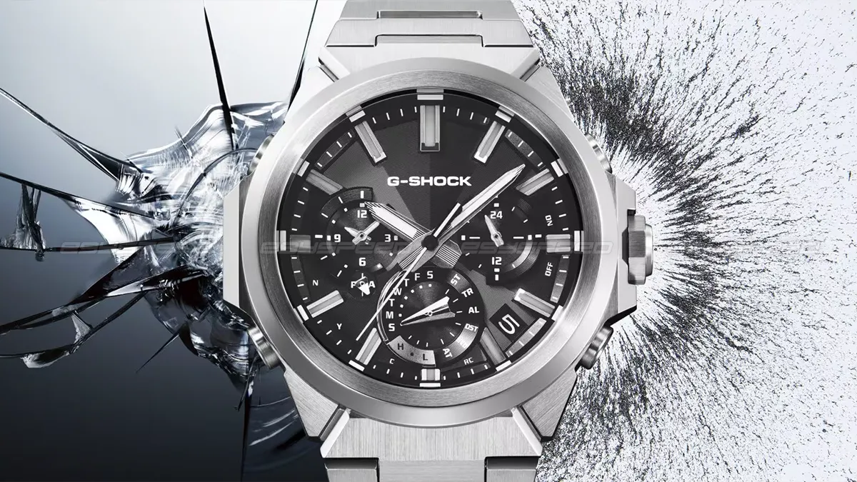 ساعة كاسيو G-Steel GST-W1000 الجديدة.