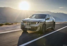 التصميم الخارجي لطراز BMW iX4 2027 في تسريبات لصور رسمية قبل الإطلاق الرسمي.