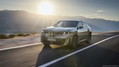 التصميم الخارجي لطراز BMW iX4 2027 في تسريبات لصور رسمية قبل الإطلاق الرسمي.
